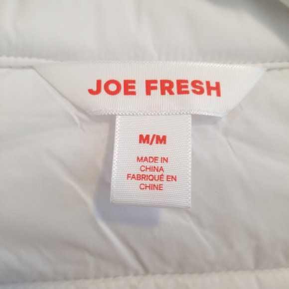 Joe Fresh - NWT White Packable Puffer with PrimaLoft® - Picture 4 of 11